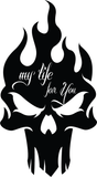 19th Edition My Life for You Temporary Tattoo