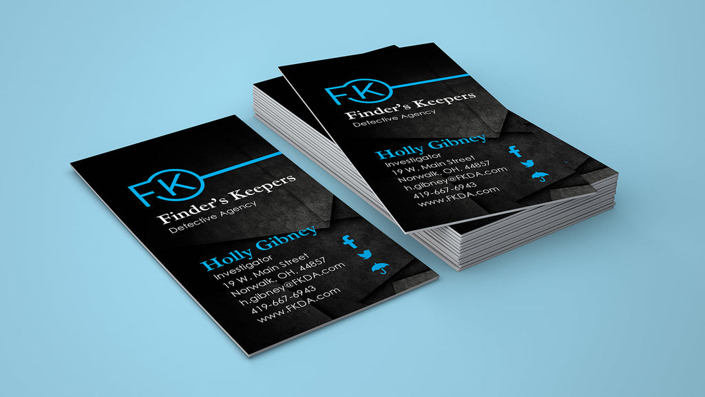 19th Edition: Constant Contacts: Holly Gibney "Finder's Keepers" Business Card Bookmark