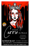 19th Edition: Carrie The Musical 11x17 Signed Poster