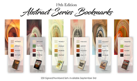 19th Edition: Abstract Series Bookmarks