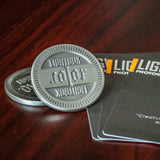 LightBox Photography Cards: Challenge Coin