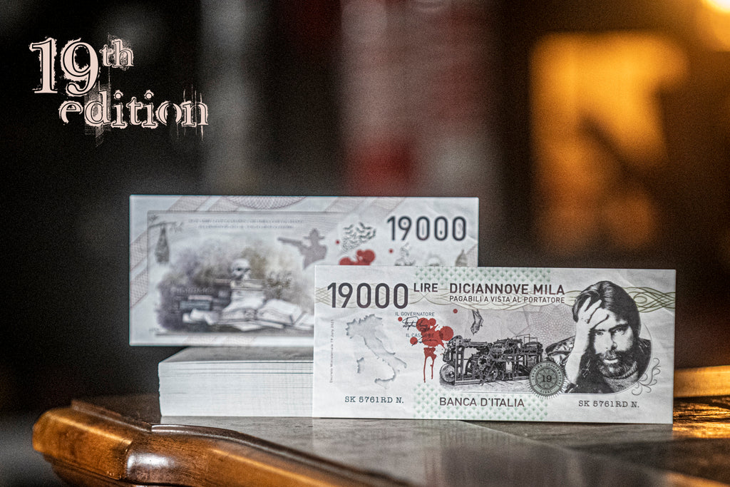 19th Edition: Constant Currency 19,000 Italian Lire Bookmark