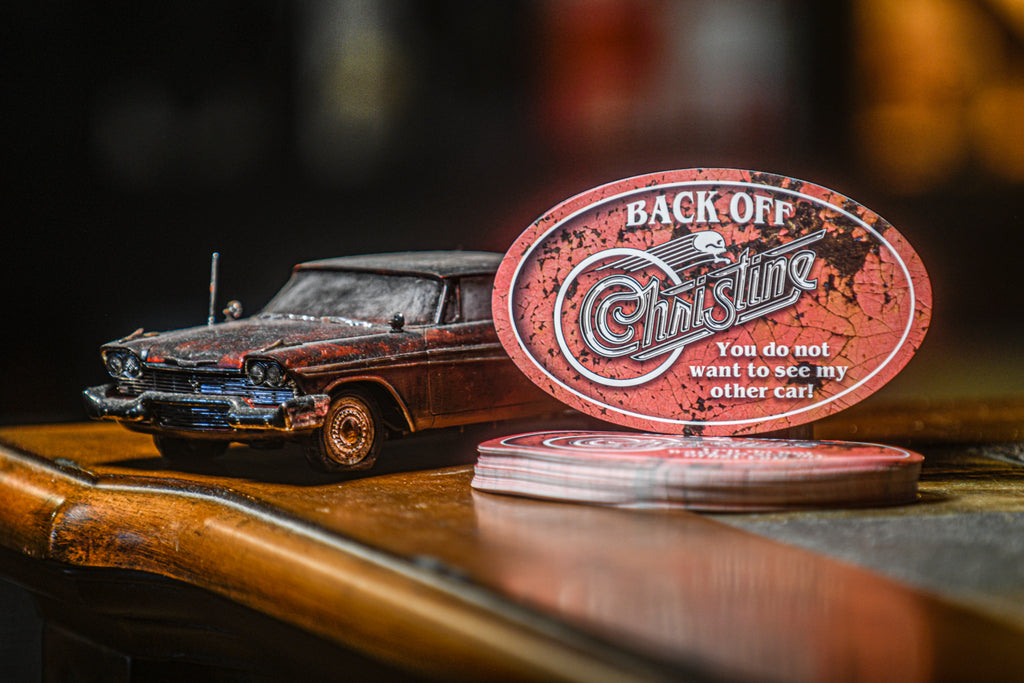 19th Edition: Christine Oval Sticker