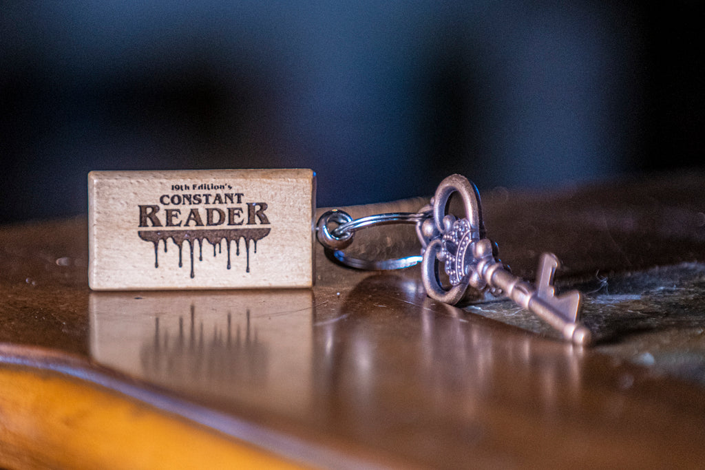 19th Edition: Constant Reader/KA Keychain w/ Skeleton Key!