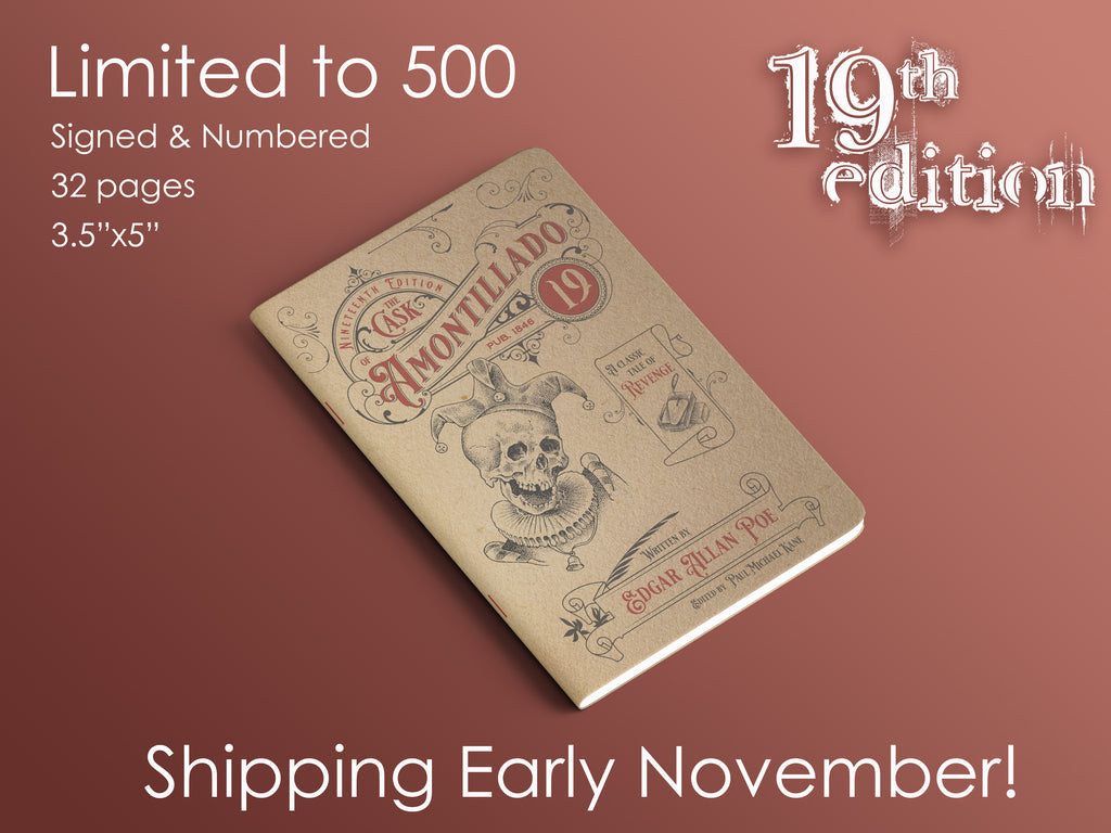 19th Edition: The Cask of Amontillado Signed/Limited Edition