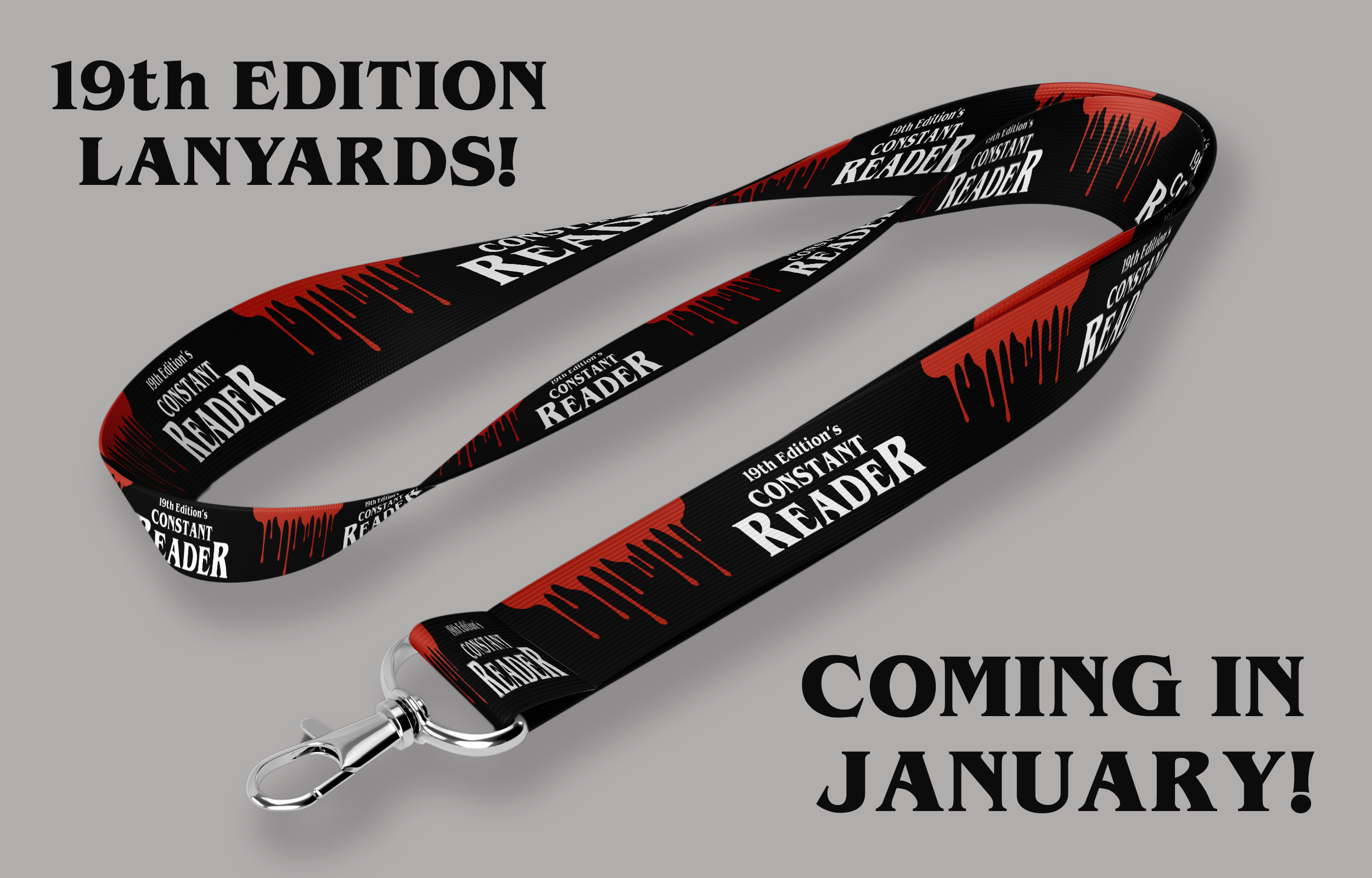 19th Edition: Constant Reader Lanyard – LightBox & 19th Edition