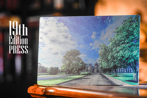 19th Edition: The Shawshank Prison Brushed Aluminum Lettered Print - Pre-Order Sale!