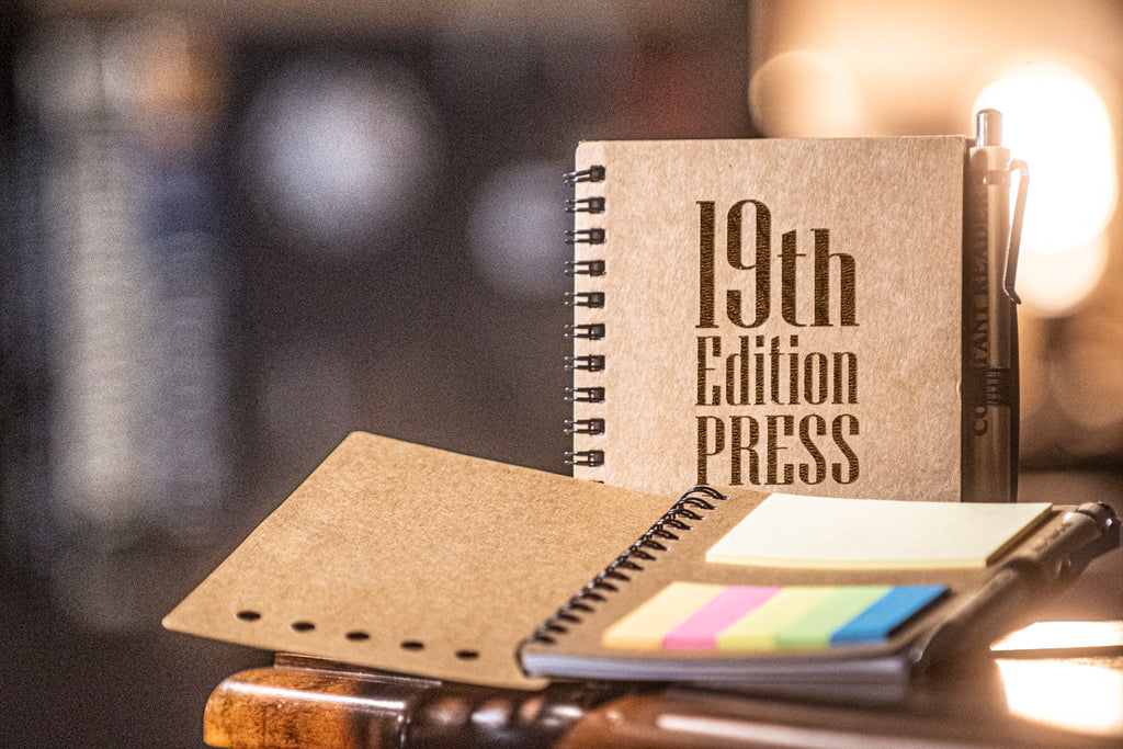 19th Edition: 19th Edition Press Post-It Notebook!