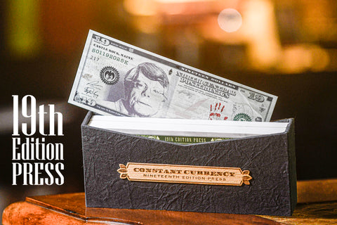 19th Edition: Consant Currency Case - holds 75 Bookmarks!