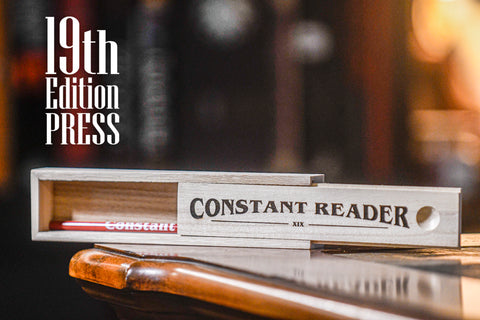19th Edition: Constant Reader Pencil Box