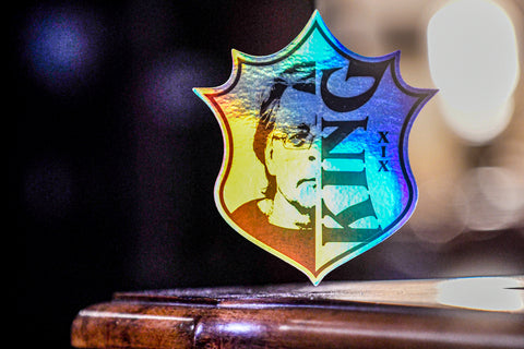 19th Edition: The King Shield Holofoil Sticker