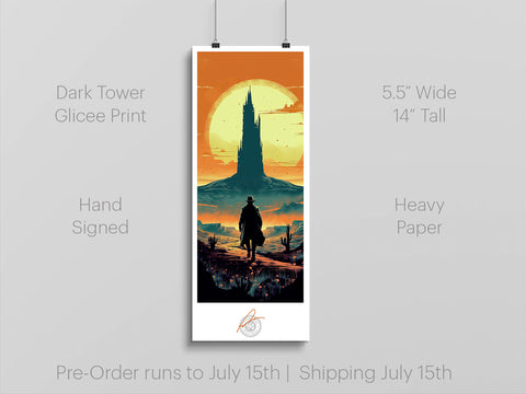 19th Edition: Dark Tower Giclee Print - Pre-Order