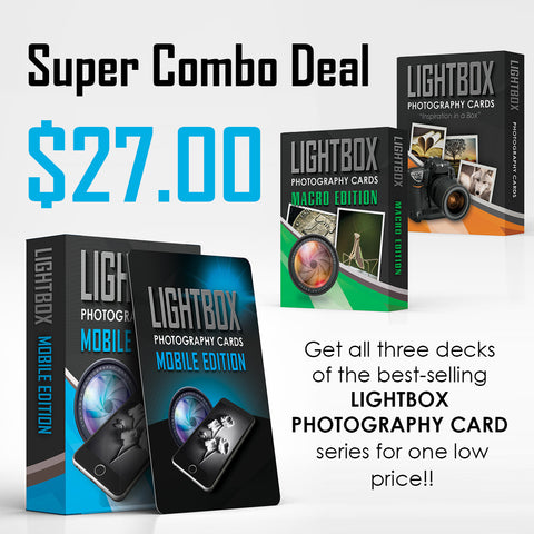 LightBox Photography Cards - Super Combo!
