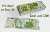 19th Edition: €19 Euro Stephen King Bookmark
