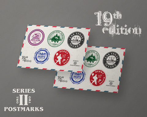 19th Edition: Series 2 Postmarks - New Stephen King Locations!