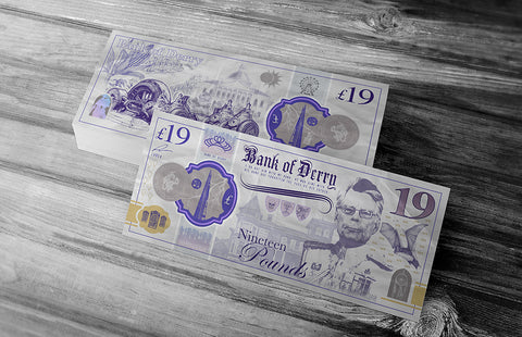 19th Edition: £19 Pound Note Bookmark