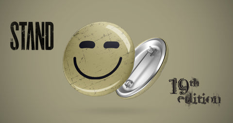 19th Edition: Dark Man's Smile 1.5 Inch Button