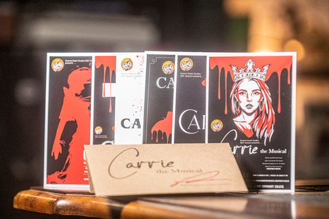 19th Edition: Carrie The Musical Postcard Set