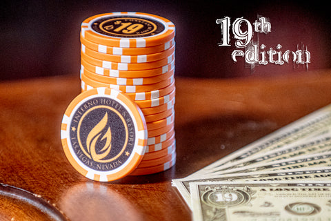19th Edition: Inferno Hotel & Resort Poker Chip